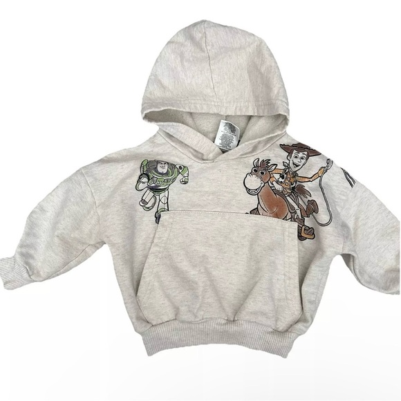 Disney Pixar Toy Story Buzz Woody Fleece Hoodie Pants Set Size 12 Months - Picture 2 of 4